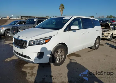 2017 Kia Sedona L из США, поврежденный, VIN KNDMA5C1XH6265503
